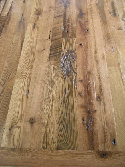 Antique Oak Skip-Planed Flooring